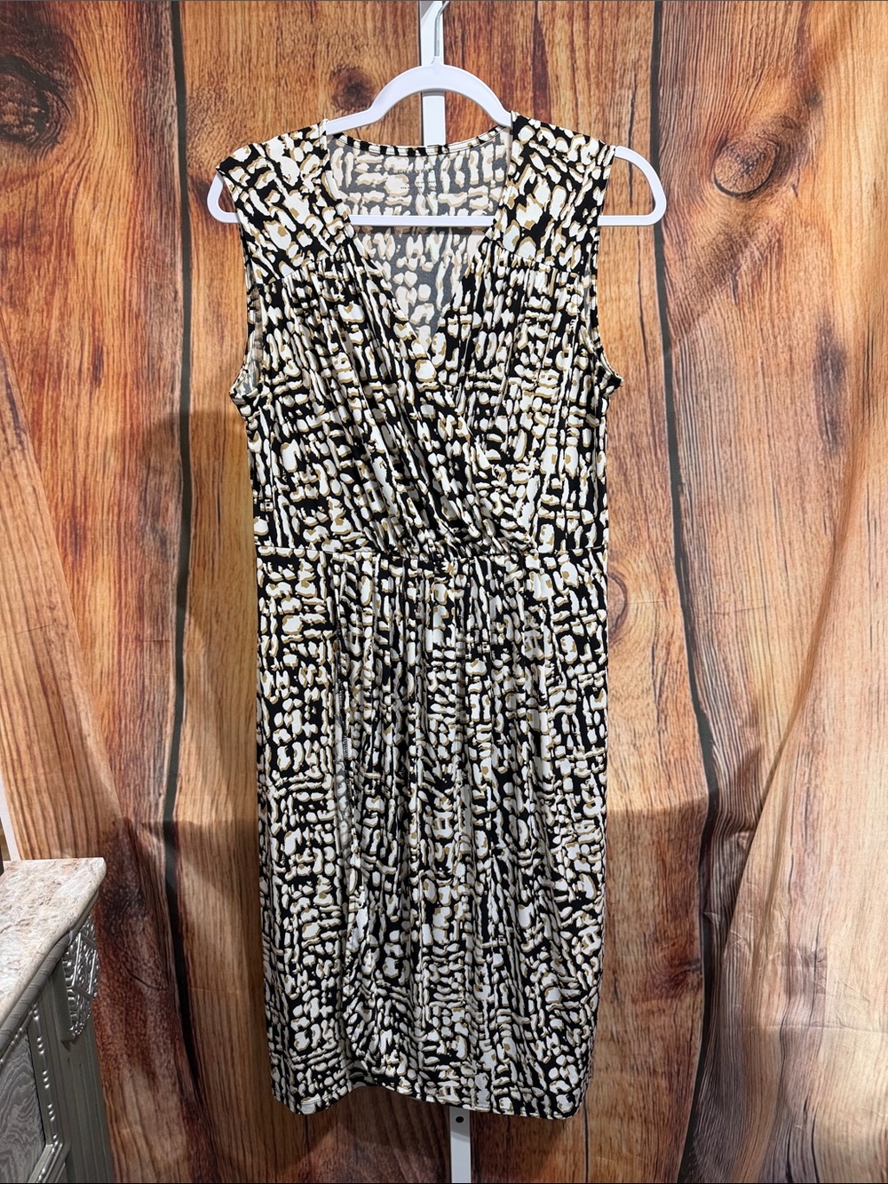 Charter Club Wrap Look Dress Size M